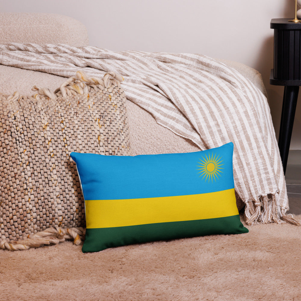 National Flag Pillow Cases - Collection 2 Rwanda pillow-case-20x12