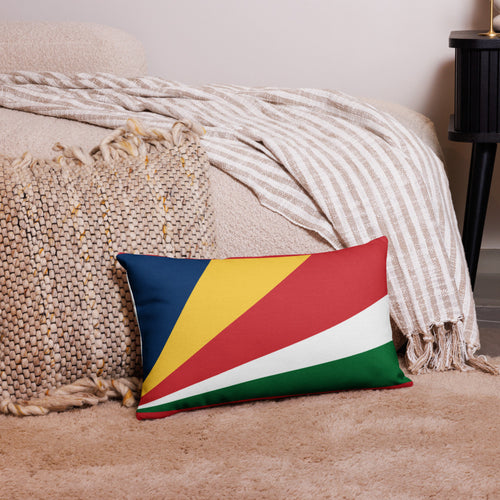National Flag Pillow Cases - Collection 2 Seychelles / 20x12