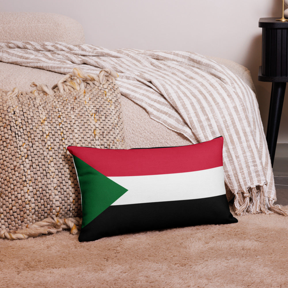 National Flag Pillow Cases - Collection 2 Sudan pillow-case-20x12