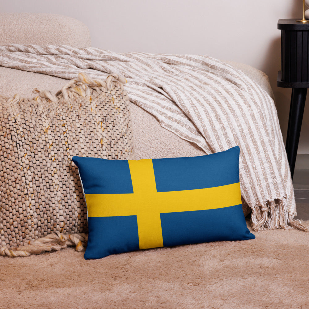 National Flag Pillow Cases - Collection 2 Sweden pillow-case-20x12