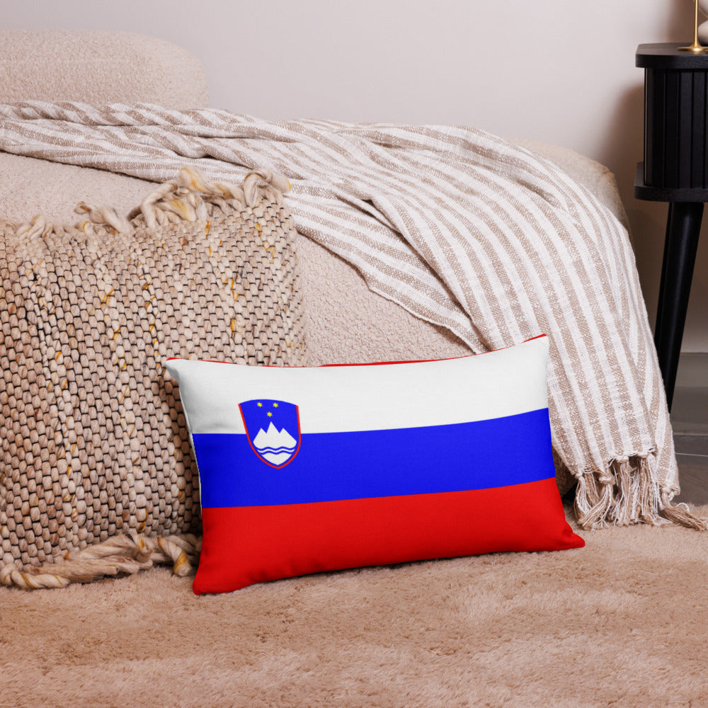 National Flag Pillow Cases - Collection 2 Slovenia pillow-case-20x12