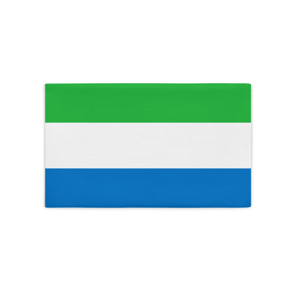 National Flag Pillow Cases - Collection 2 Sierra Leone pillow-case-20x12
