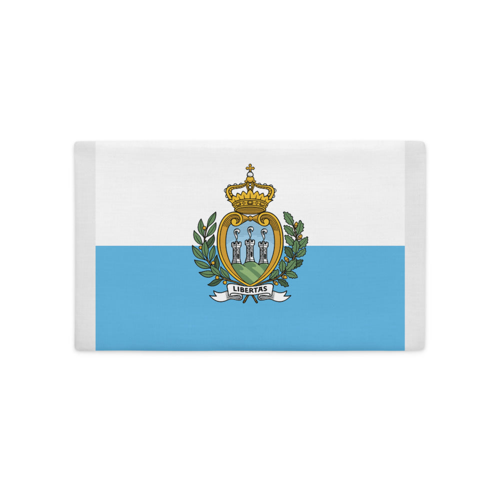 National Flag Pillow Cases - Collection 2 San Marino pillow-case-20x12