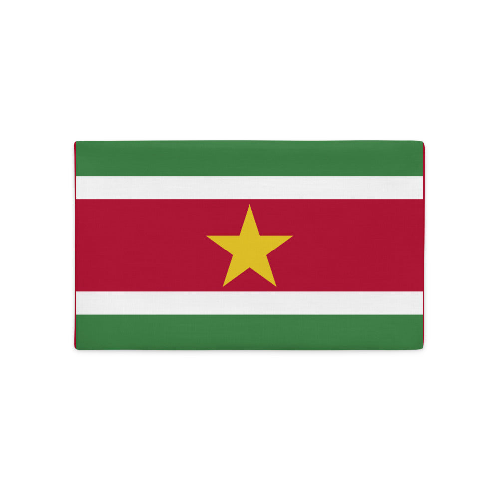 National Flag Pillow Cases - Collection 2 Suriname pillow-case-20x12
