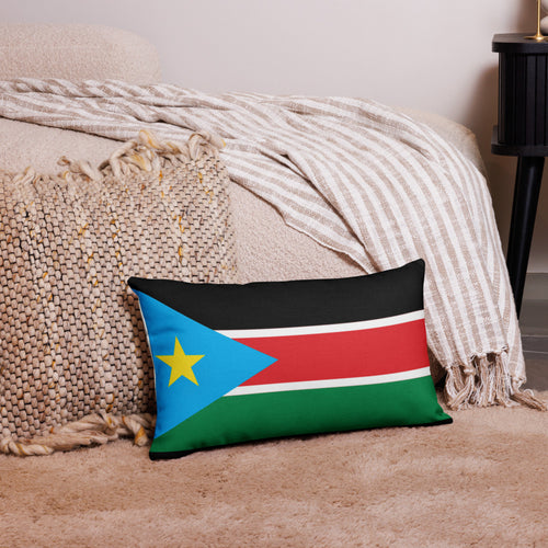 National Flag Pillow Cases - Collection 2 South Sudan / 20x12