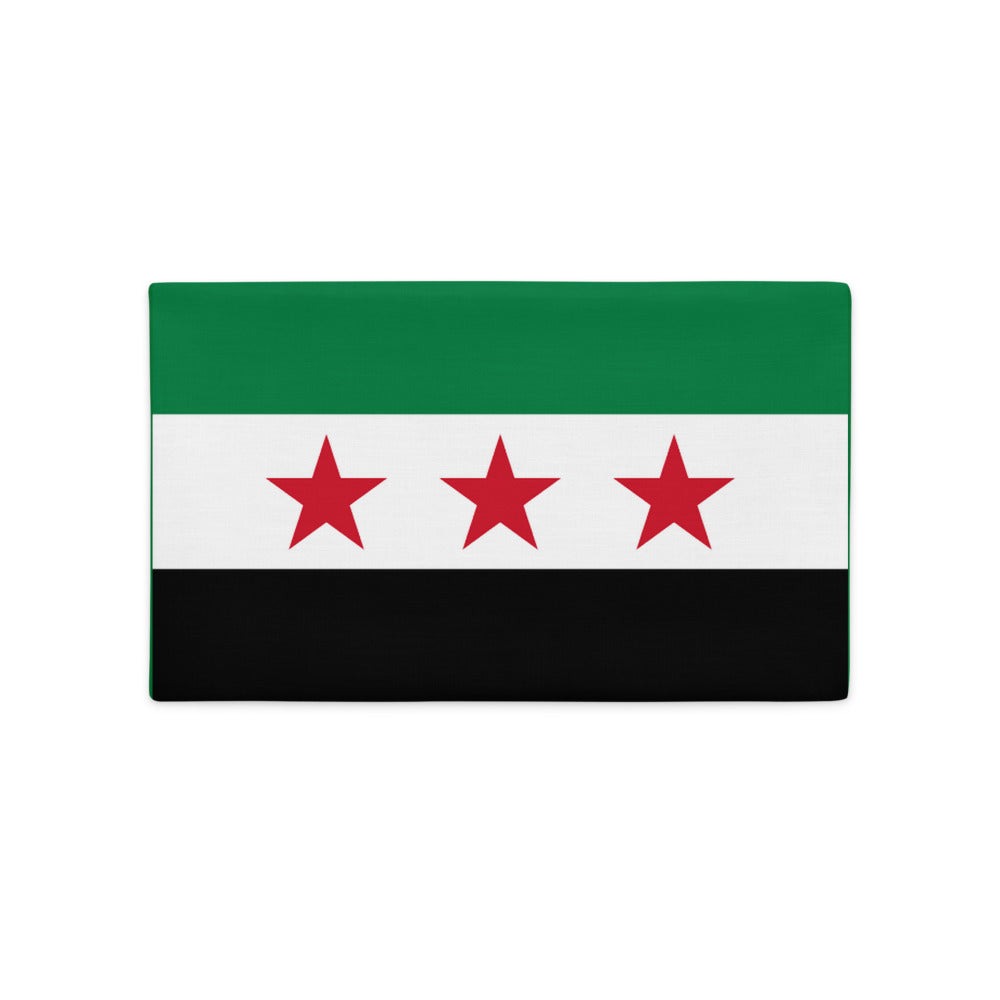 National Flag Pillow Cases - Collection 2 Syria pillow-case-20x12