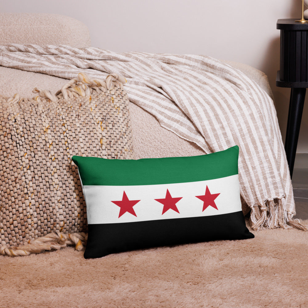 National Flag Pillow Cases - Collection 2 Syria pillow-case-20x12