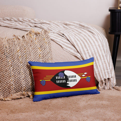 National Flag Pillow Cases - Collection 2 Eswatini / 20x12