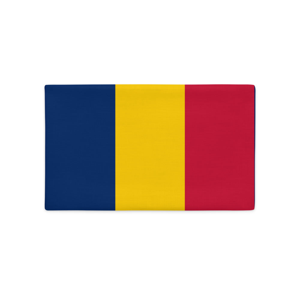 National Flag Pillow Cases - Collection 2 Chad pillow-case-20x12