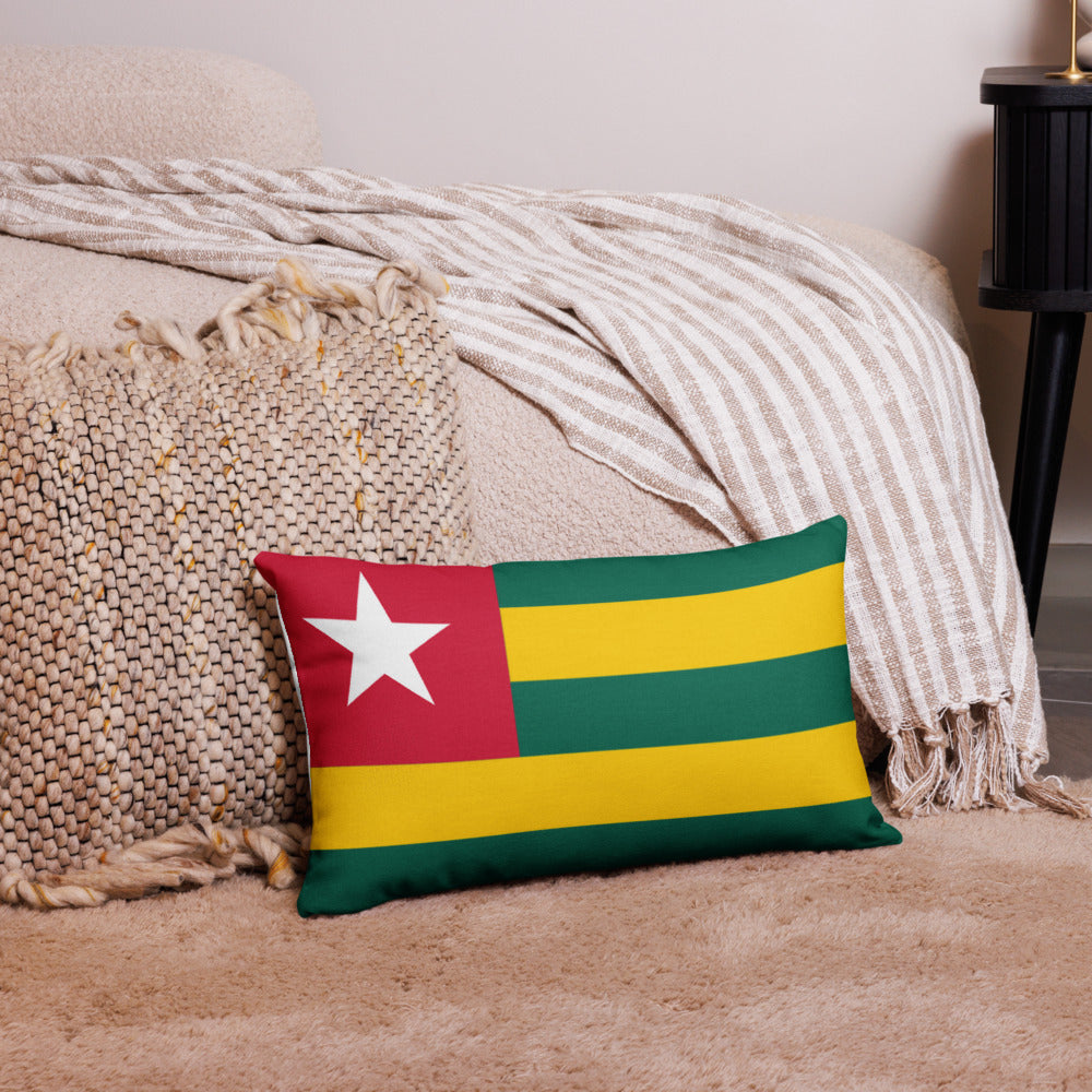 National Flag Pillow Cases - Collection 2 Togo pillow-case-20x12