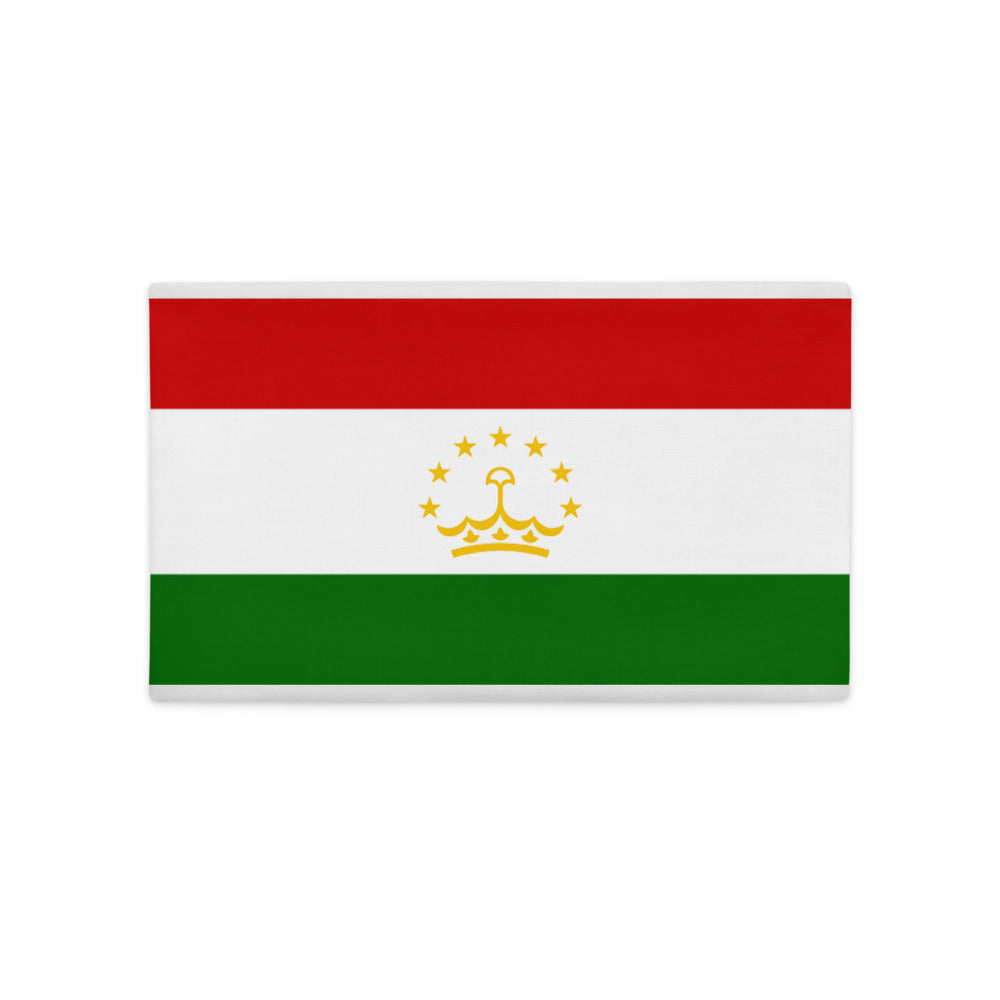 National Flag Pillow Cases - Collection 2 Tajikistan pillow-case-20x12