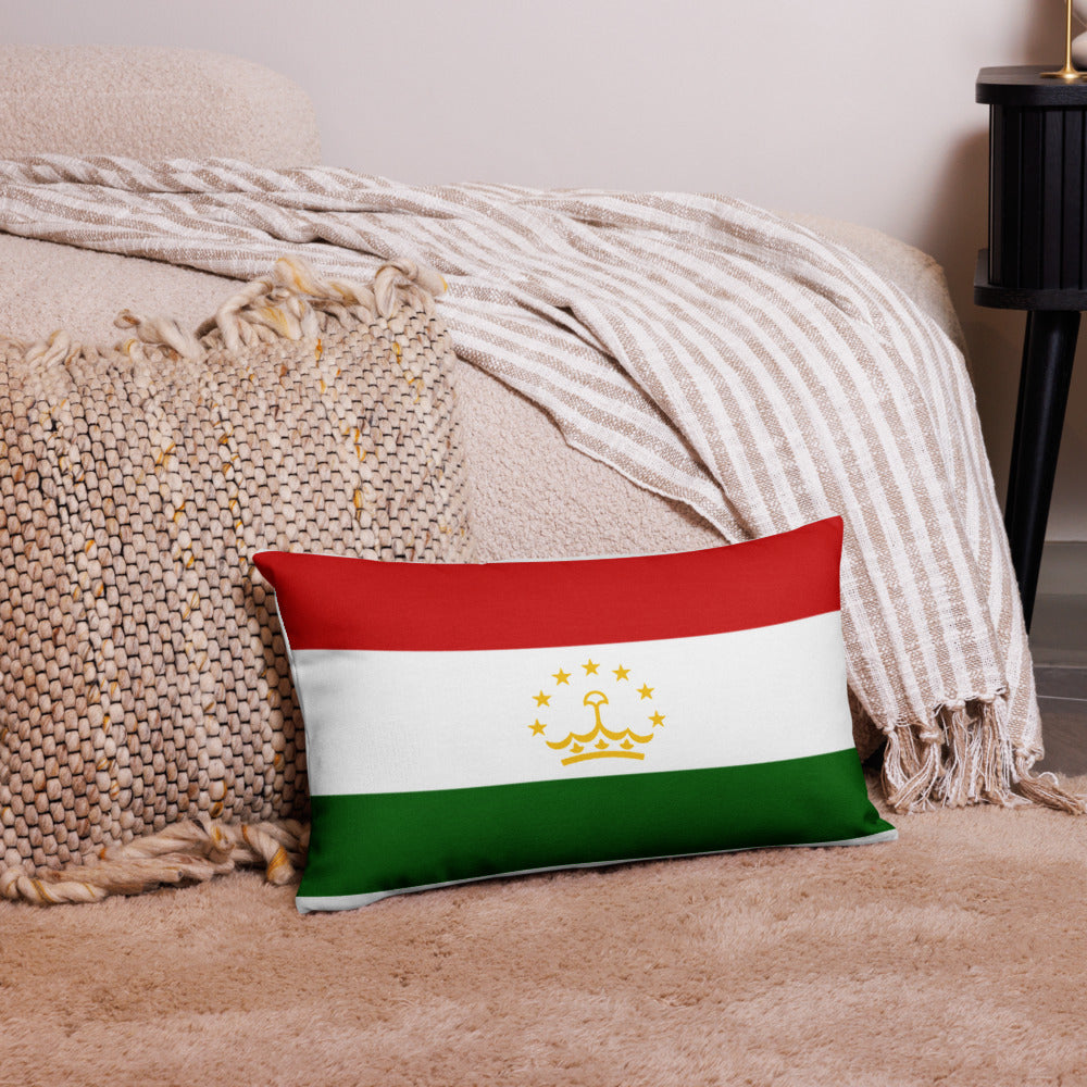 National Flag Pillow Cases - Collection 2 Tajikistan pillow-case-20x12