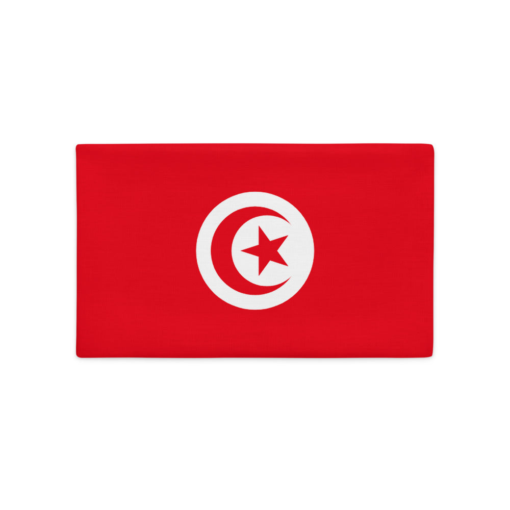 National Flag Pillow Cases - Collection 2 Tunisia pillow-case-20x12