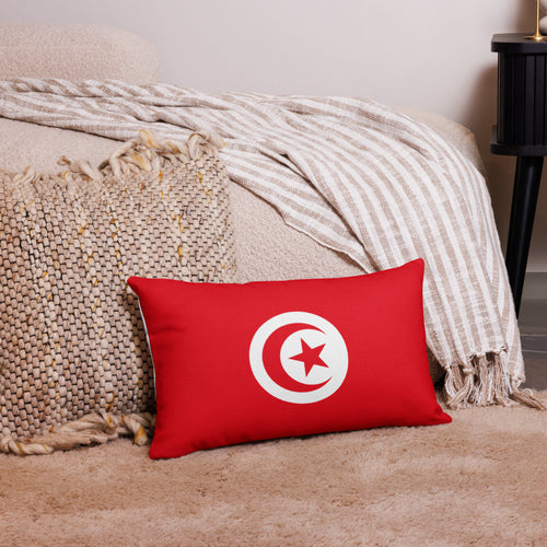 National Flag Pillow Cases - Collection 2 Tunisia / 20x12