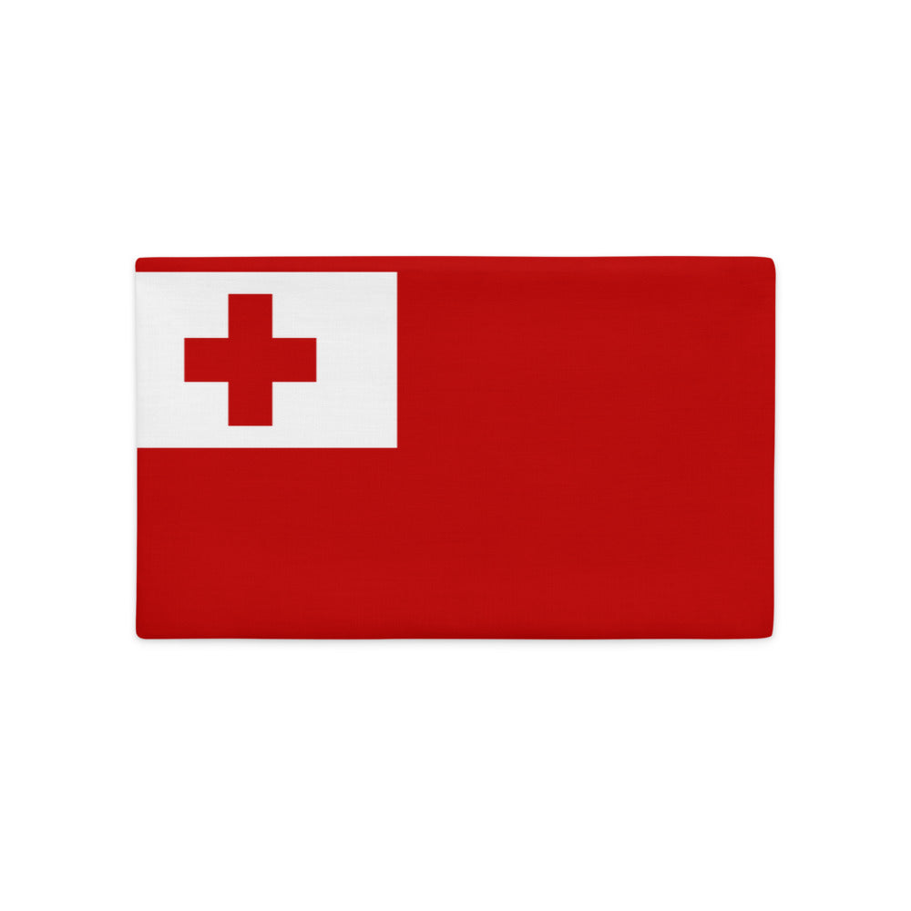 National Flag Pillow Cases - Collection 2 Tonga pillow-case-20x12