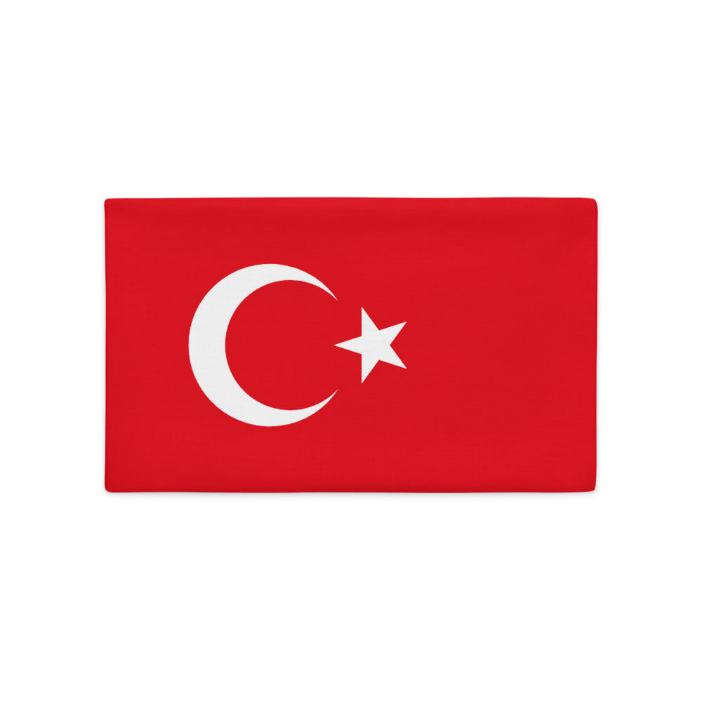 National Flag Pillow Cases - Collection 2 Turkey pillow-case-20x12