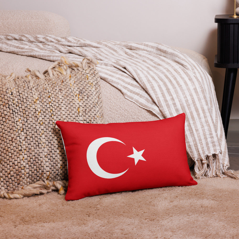 National Flag Pillow Cases - Collection 2 Turkey pillow-case-20x12