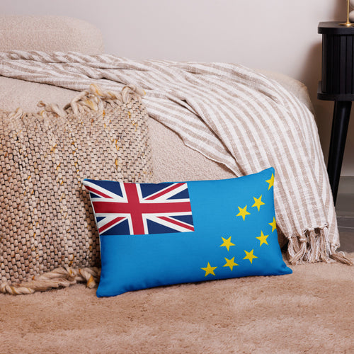 National Flag Pillow Cases - Collection 2 Tuvalu / 20x12