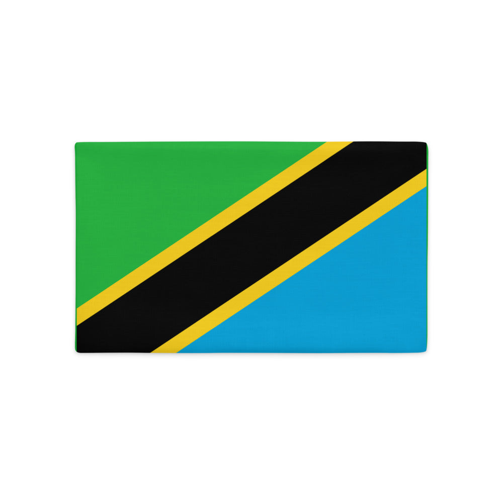 National Flag Pillow Cases - Collection 2 Tanzania pillow-case-20x12