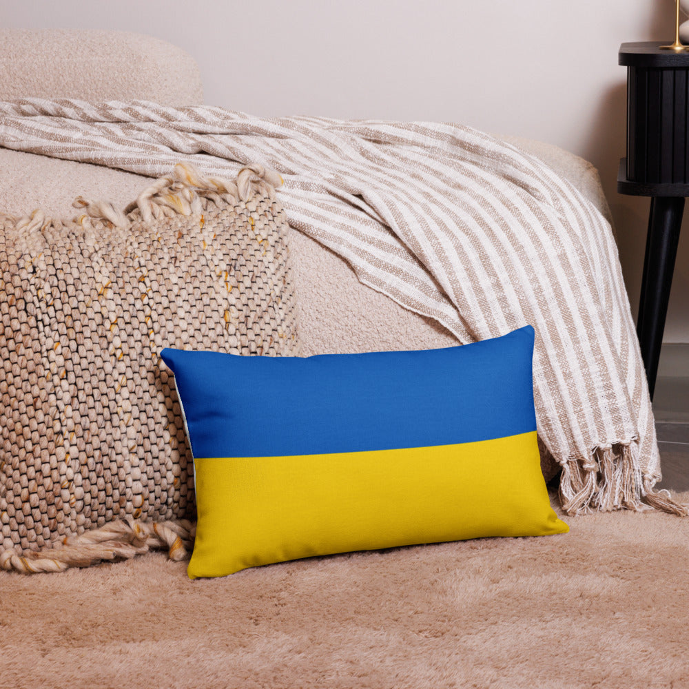 National Flag Pillow Cases - Collection 2 Ukraine pillow-case-20x12