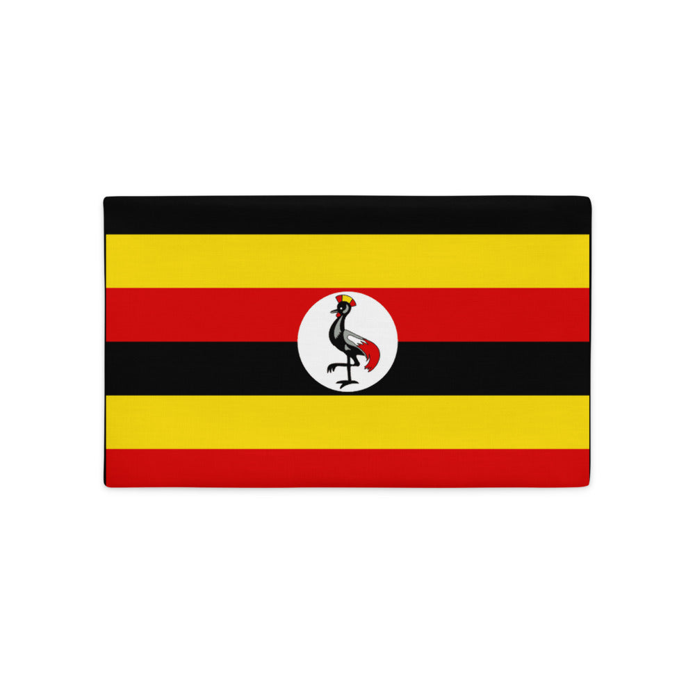 National Flag Pillow Cases - Collection 2 Uganda pillow-case-20x12