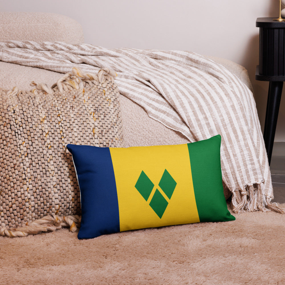 National Flag Pillow Cases - Collection 2 St. Vincent & Grenadines pillow-case-20x12