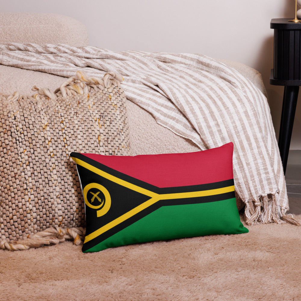 National Flag Pillow Cases - Collection 2 Vanuatu pillow-case-20x12