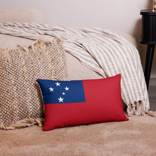 National Flag Pillow Cases - Collection 2 Samoa / 20x12