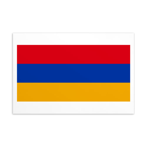 National Flag Postcards - Collection 1 Armenia / 4×6