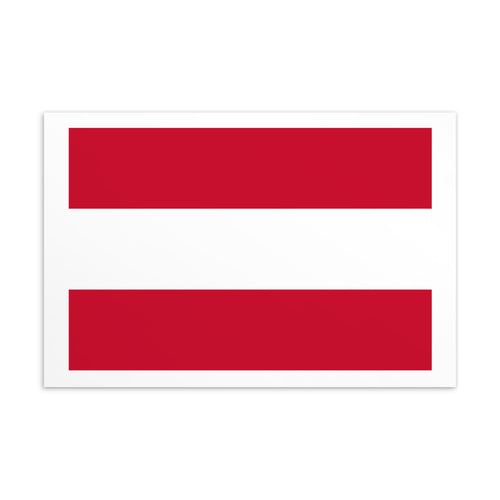National Flag Postcards - Collection 1 Austria / 4×6
