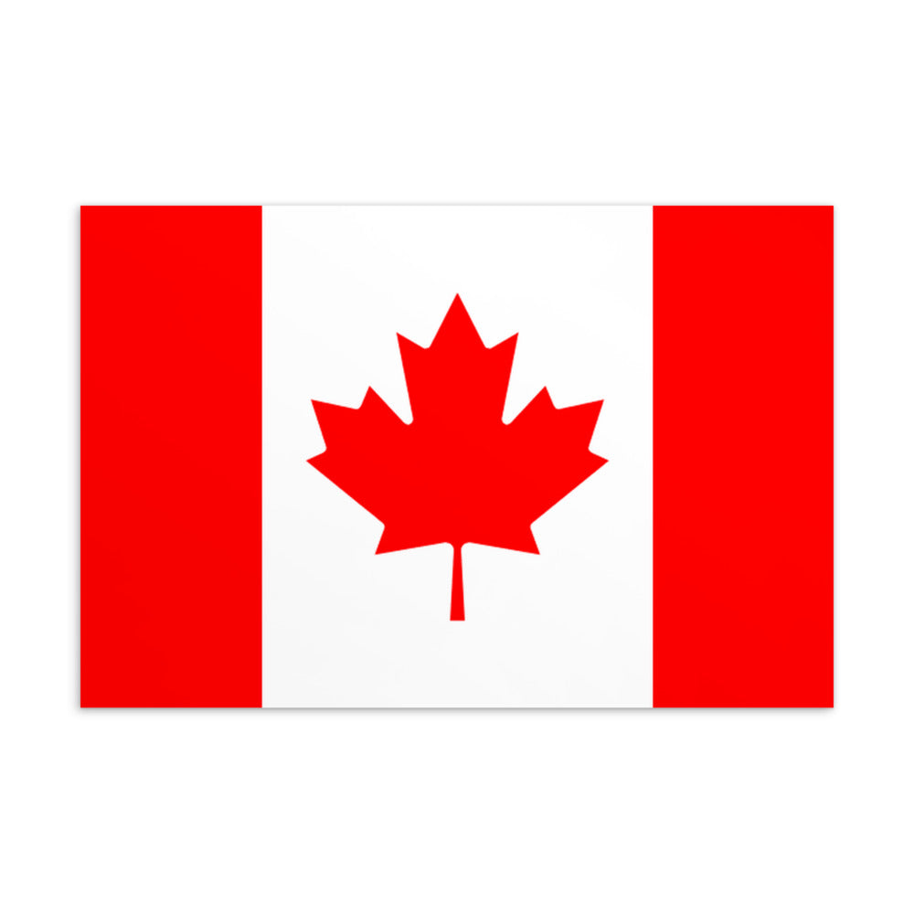 National Flag Postcards - Collection 1 Canada postcard