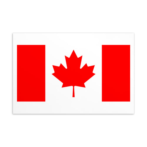 National Flag Postcards - Collection 1 Canada / 4×6