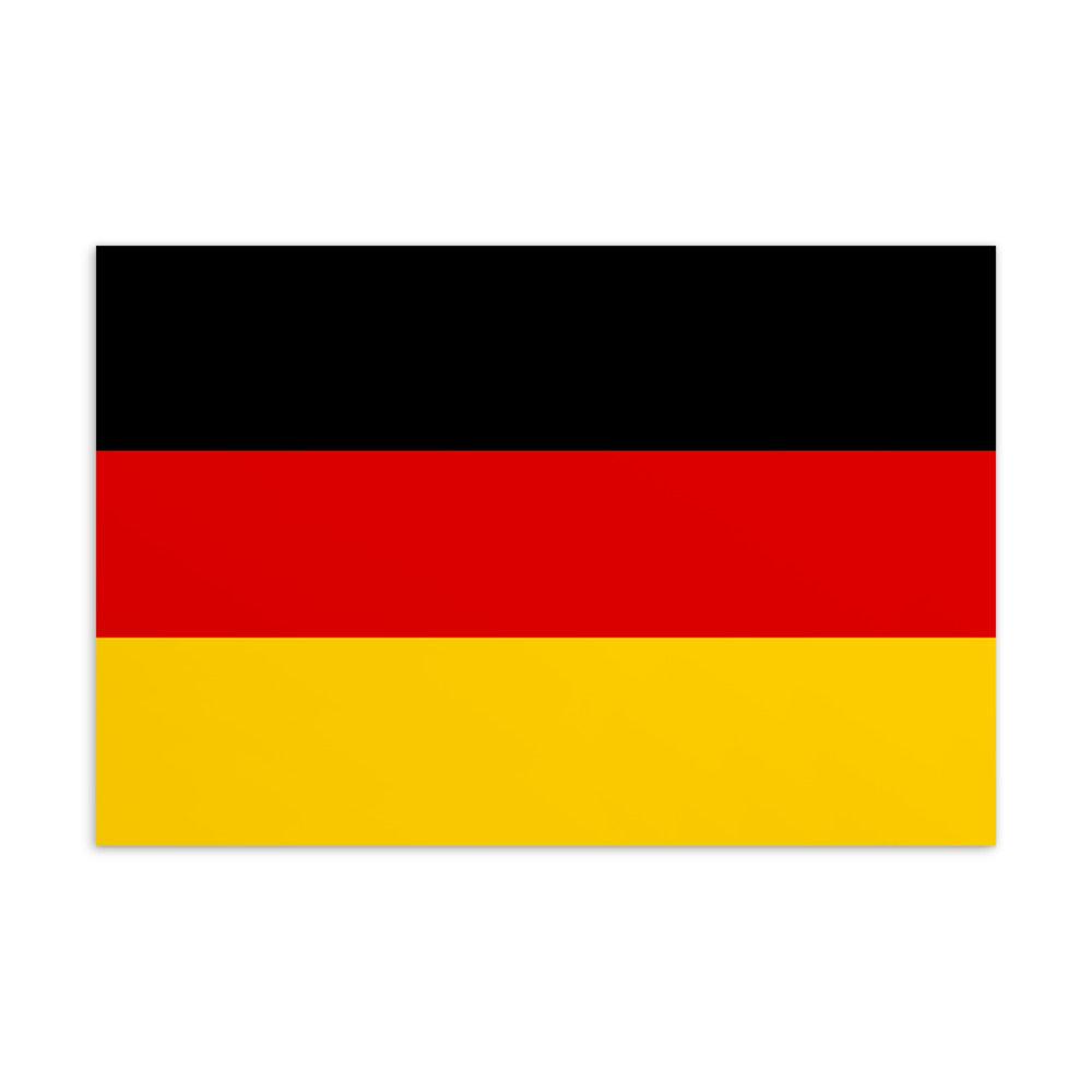National Flag Postcards - Collection 1 Germany postcard