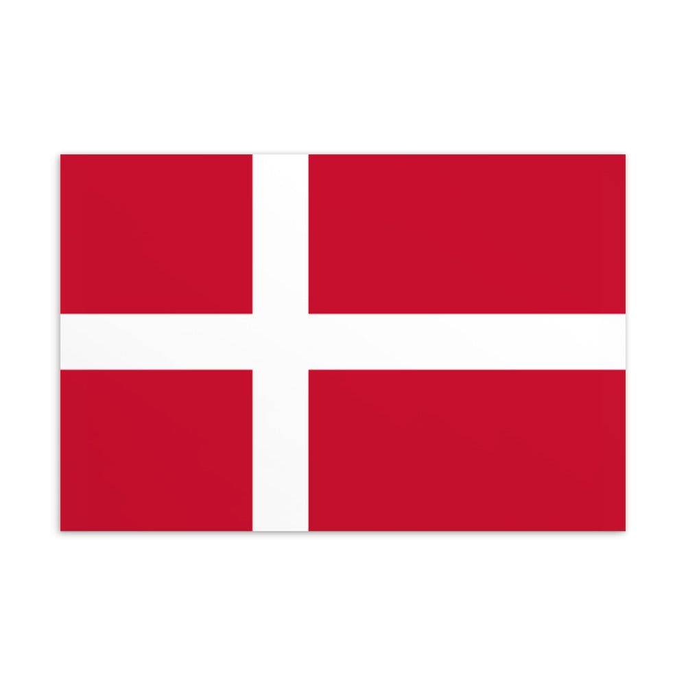 National Flag Postcards - Collection 1 Denmark postcard