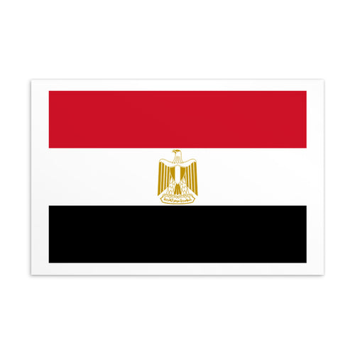 National Flag Postcards - Collection 1 Egypt / 4×6