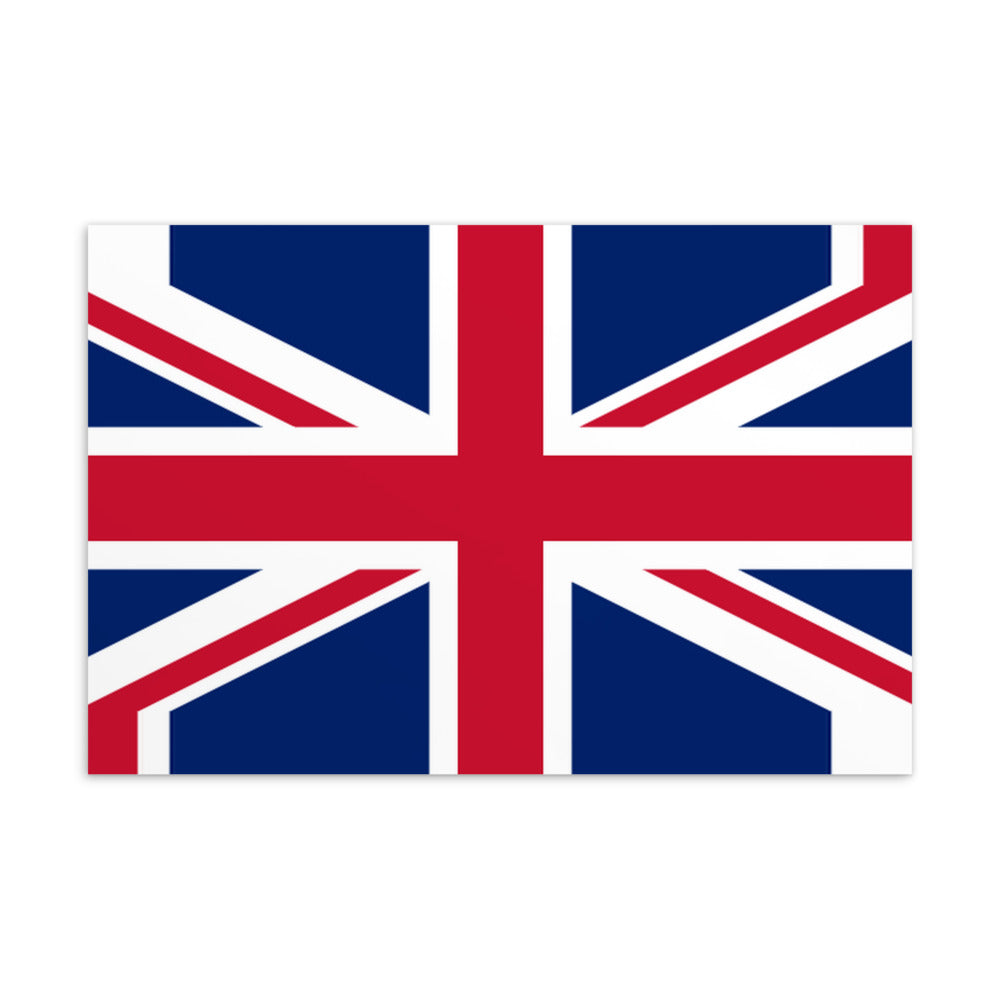National Flag Postcards - Collection 1 United Kingdom postcard