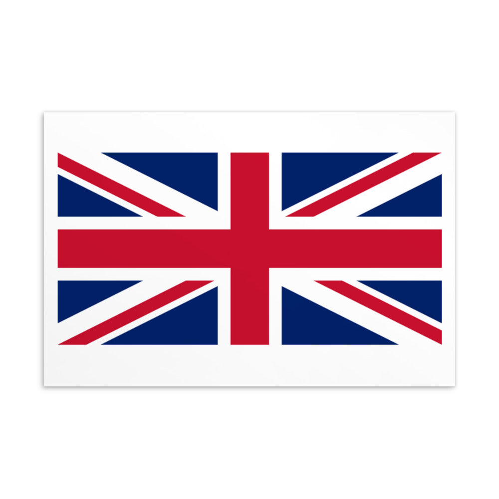 National Flag Postcards - Collection 1 United Kingdom postcard