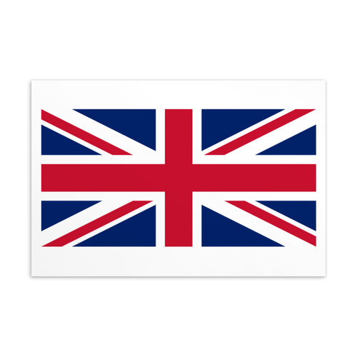 National Flag Postcards - Collection 1 United Kingdom / 4×6