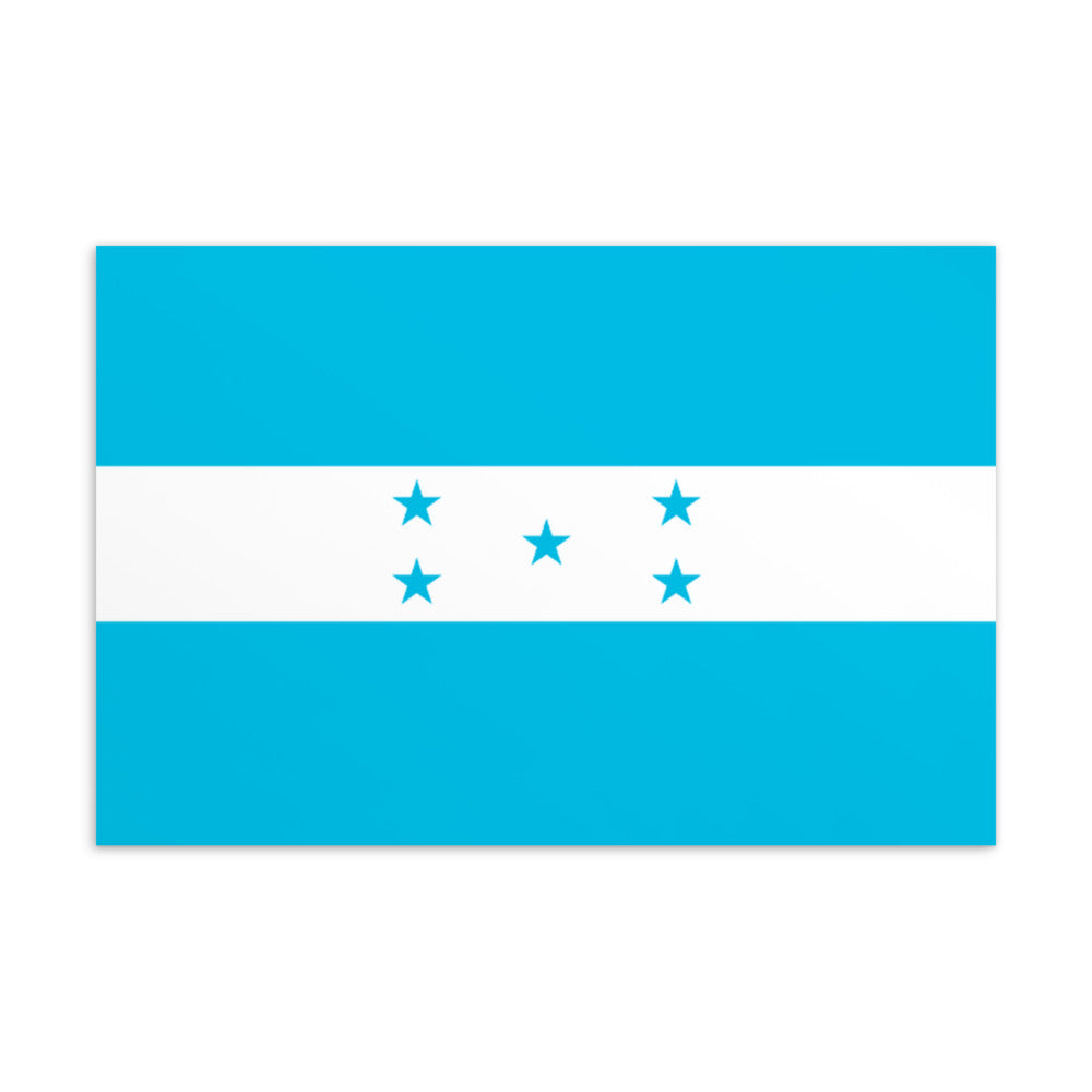 National Flag Postcards - Collection 1 Honduras postcard