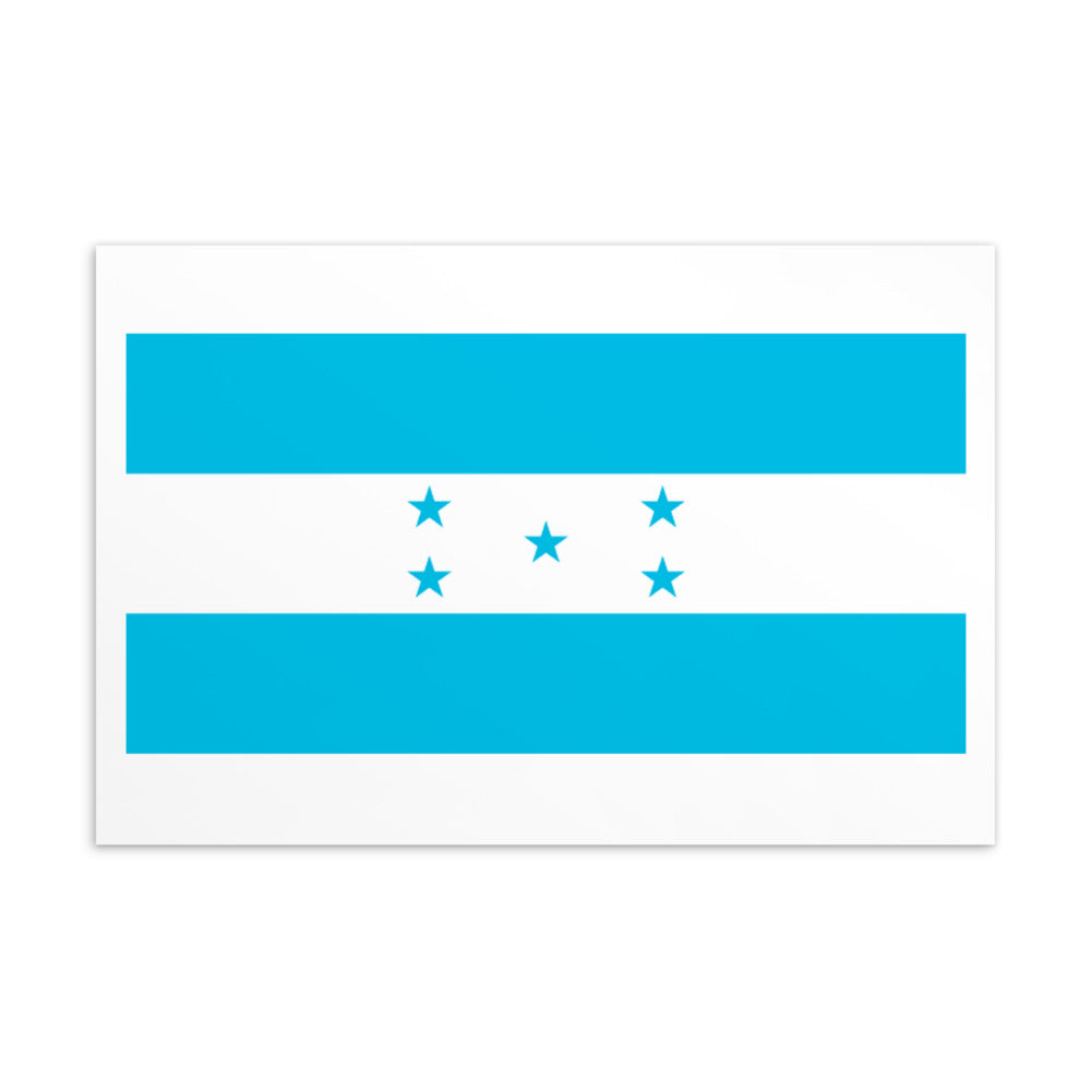 National Flag Postcards - Collection 1 Honduras postcard