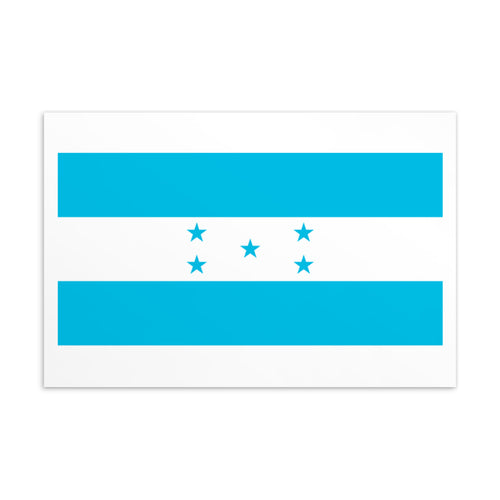 National Flag Postcards - Collection 1 Honduras / 4×6