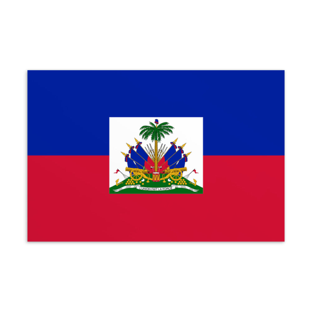 National Flag Postcards - Collection 1 Haiti postcard