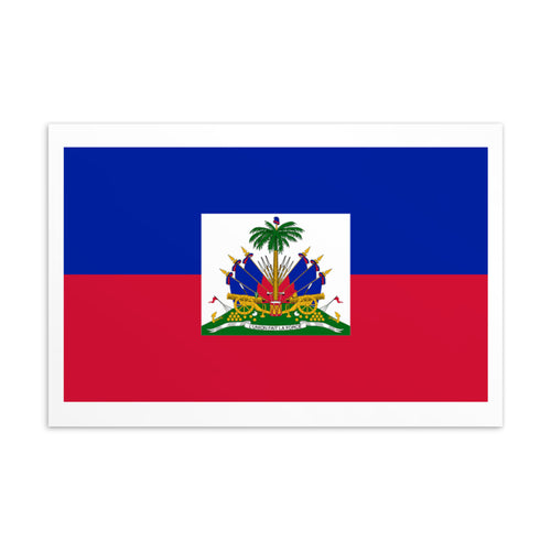 National Flag Postcards - Collection 1 Haiti / 4×6