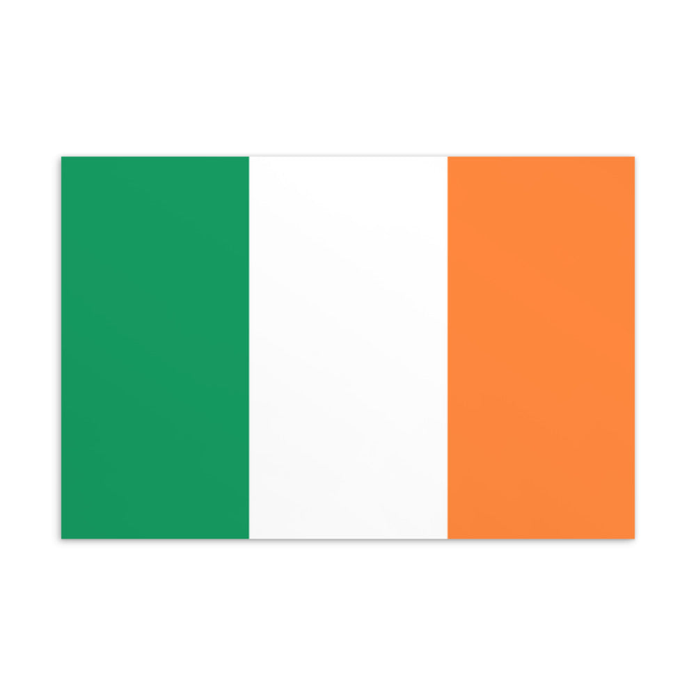 National Flag Postcards - Collection 1 Ireland postcard