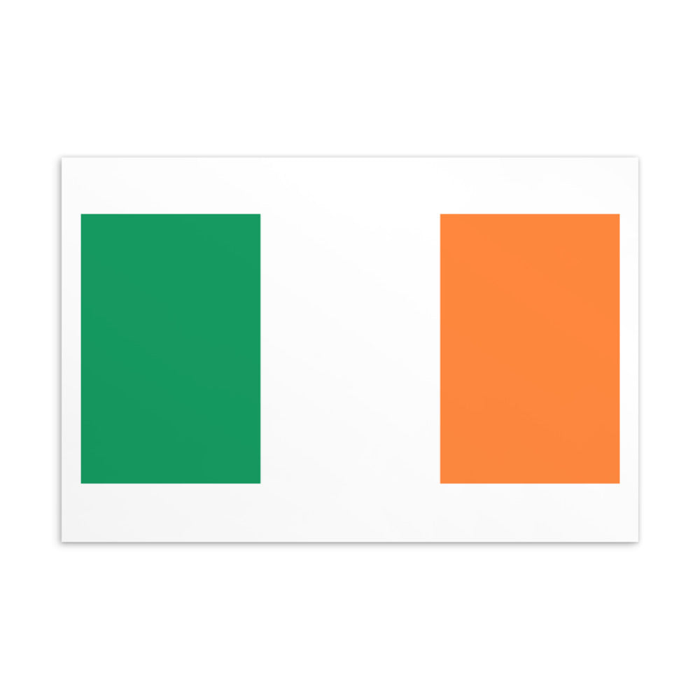 National Flag Postcards - Collection 1 Ireland postcard