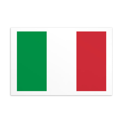National Flag Postcards - Collection 1 Italy / 4×6