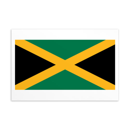 National Flag Postcards - Collection 1 Jamaica / 4×6