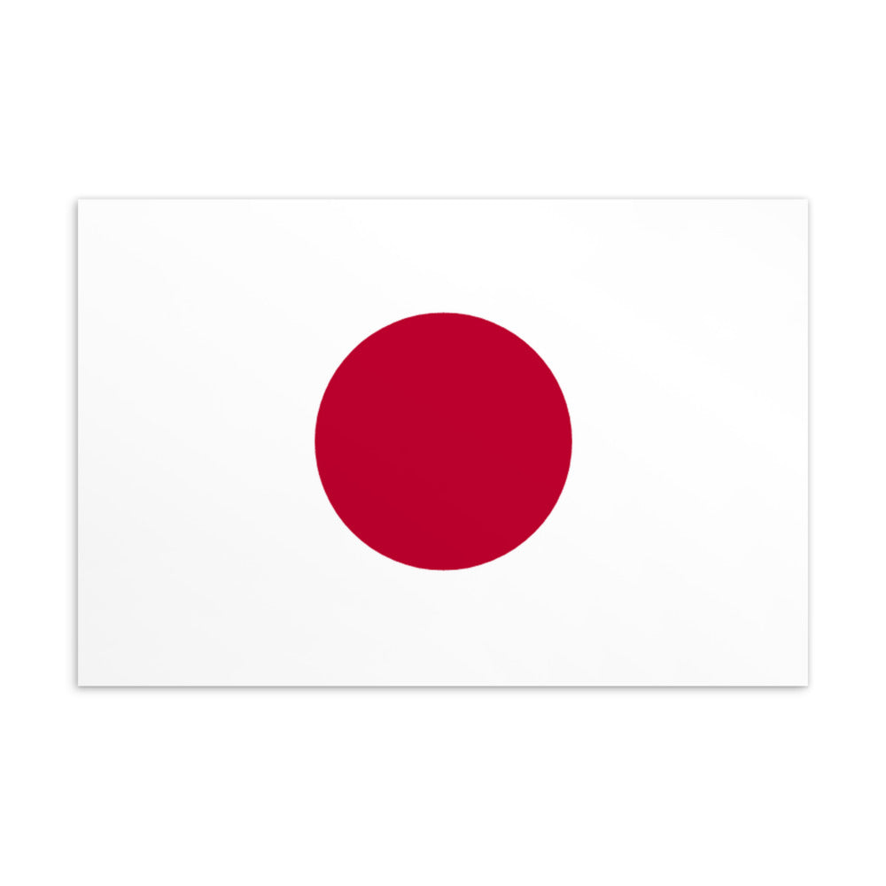 National Flag Postcards - Collection 1 Japan postcard