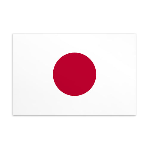 National Flag Postcards - Collection 1 Japan / 4×6