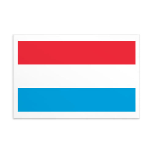 National Flag Postcards - Collection 2 Luxembourg / 4×6